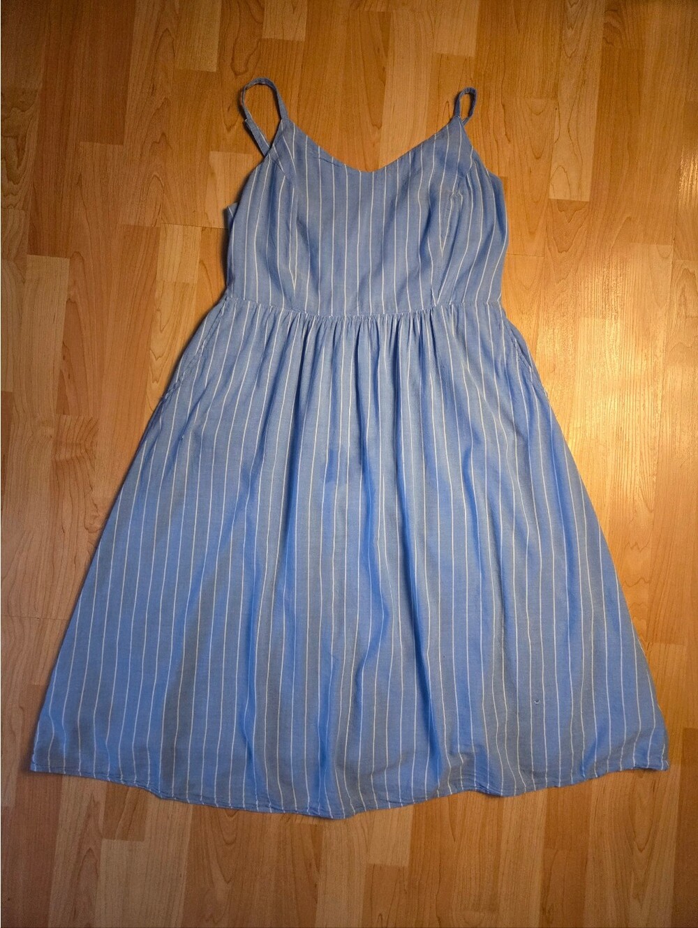 Old Navy striped midi sundress
